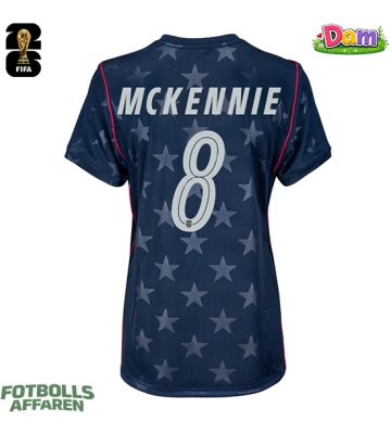 Förenta stater Weston McKennie #8 Bortatröja Kvinnor VM 2026 Kortärmad